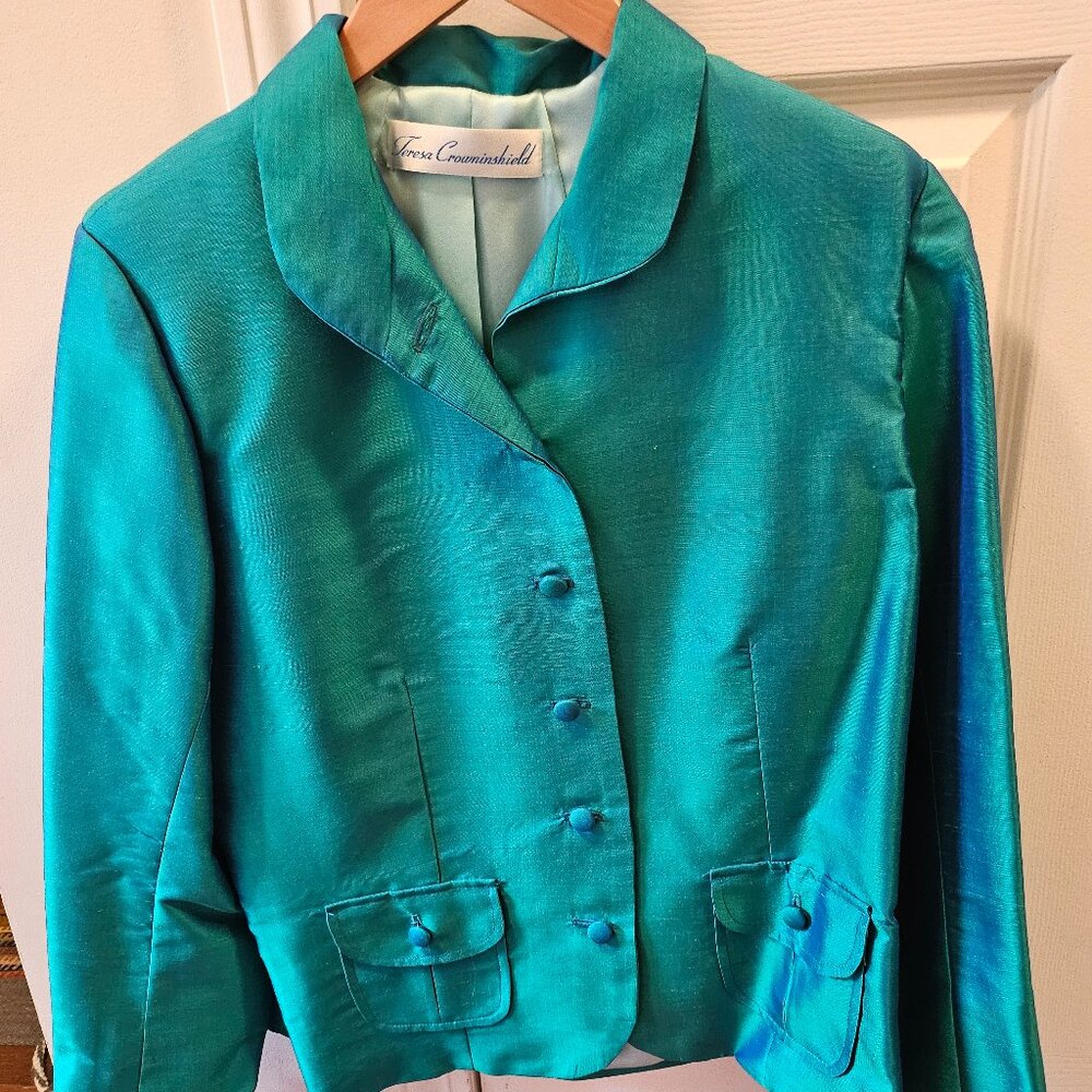 Teresa Crowninshield silk jacket